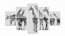 Tableau girafe